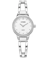 Citizen Women's Stainless Steel Bracelet Watch 24mm - Silver