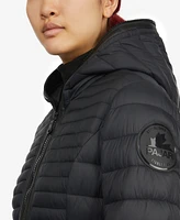 Pajar Women' Lyvien Packable Light Weight Puffer Coat with Fixed Hood