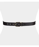 Calvin Klein Women's Embossed Casual Reversible Belt