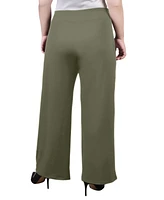 Ny Collection Plus Size Pull On with Sash Pants