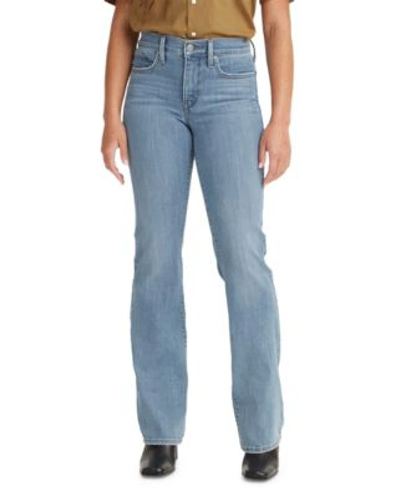Levis 315 Shaping Mid Rise Lightweight Bootcut Jeans 24 26w