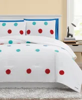 Crayola Fuzzy Dot 2 Piece Comforter Set, Twin