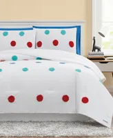 Crayola Fuzzy Dot Piece Comforter Set