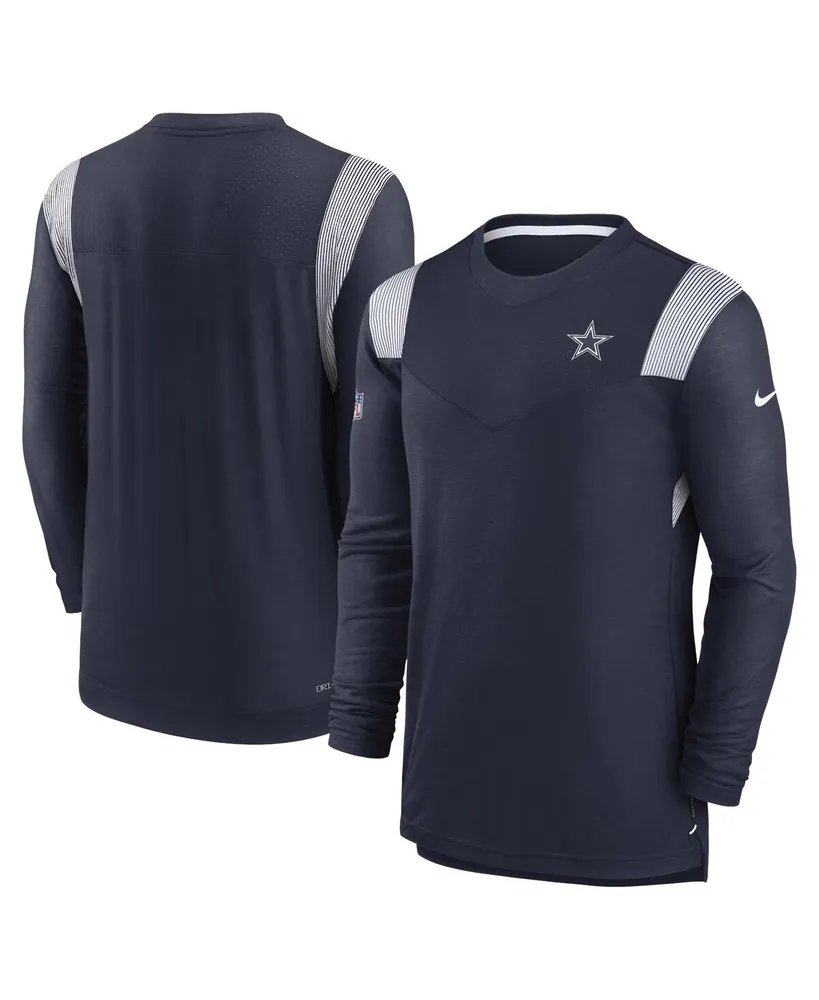 Men's Nike Navy Dallas Cowboys Velocity Long Sleeve T-Shirt Size: Small