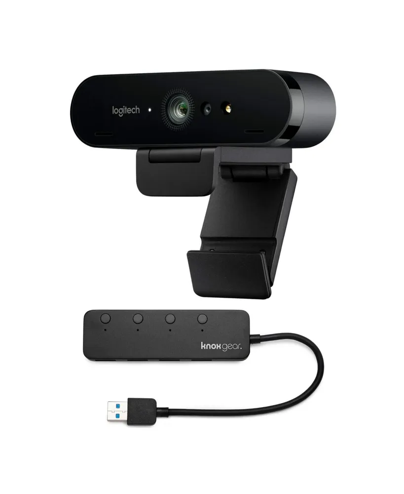 Logitech Brio Ultra Hd Webcam For Video Conferencing, Recording, And  Streaming
