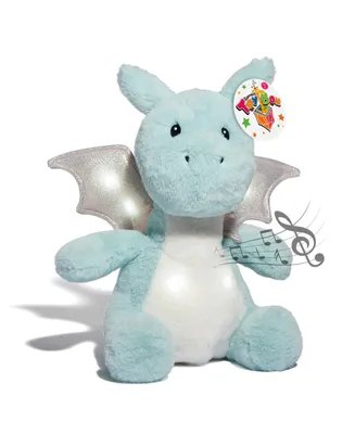 Geoffrey's Toy Box Led Light Up Dragon Plush Stuffed Animal