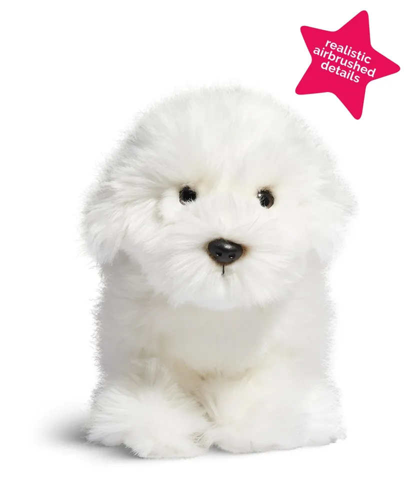 Geoffrey's Toy Box 10" Maltese Puppy Dog Toy
