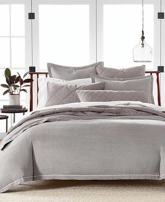 Hotel Collection Linen/Modal Blend 3-Pc. Comforter Set, King, Exclusively at Macy's