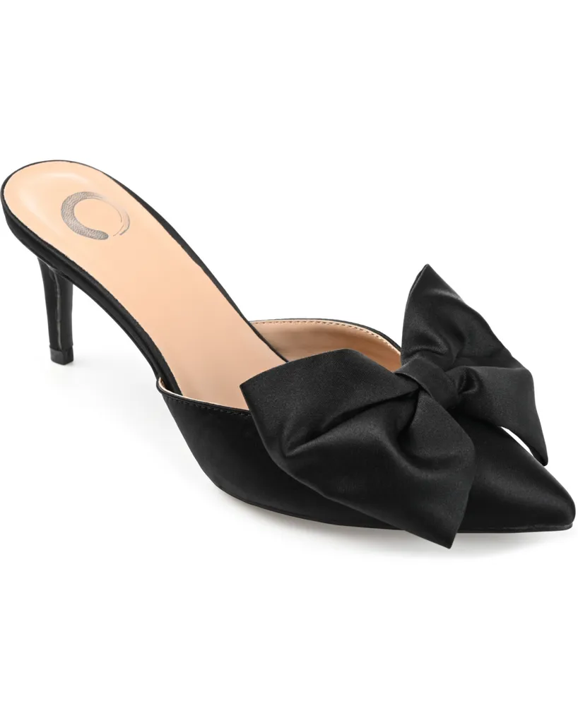 Journee Collection Women's Tiarra Bow Heels