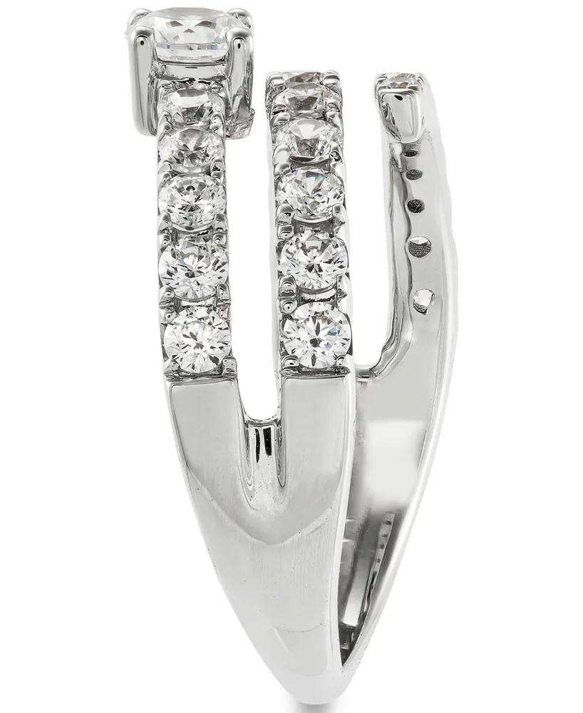 Grown With Love Lab Grown Diamond Coil Ring (1-1/4 ct. t.w.) in 14k White Gold