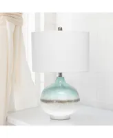 Lalia Home Bayside Horizon Table Lamp with Fabric Shade