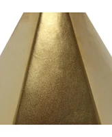 Simple Designs Solid Pyramid Table Lamp