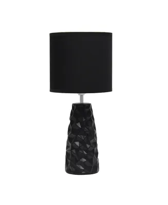 Simple Designs Sculpted Table Lamp