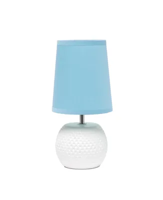 Simple Designs Studded Texture Table Lamp