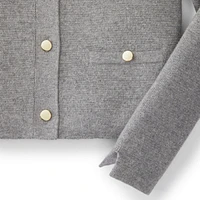 Hope & Henry Girls Milano Stitch Cardigan