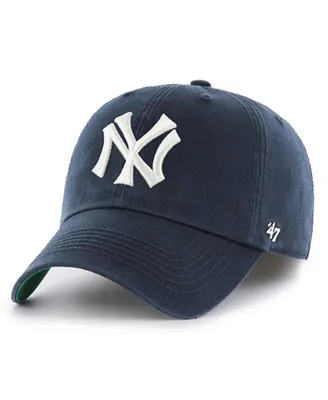 Men's '47 Navy New York Yankees Cooperstown Collection Franchise Logo Fitted Hat