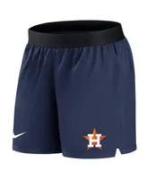 Women's Nike Navy Houston Astros Authentic Collection Flex Vent Max Performance Shorts