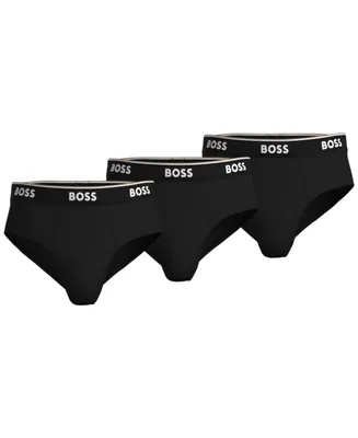 Boss Men's 3-Pk. Solid Power Briefs