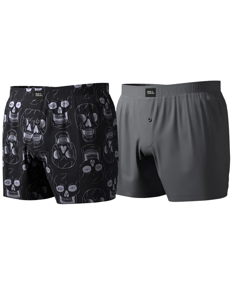 Pair of Thieves Men's Slim-Fit Woven Boxers