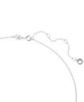 Swarovski Silver-Tone Crystal Ortyx Punk Necklace, 14-1/8" + 2" extender