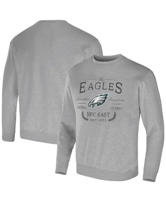 Men's NFL x Darius Rucker Collection by Fanatics Heather Gray Washington Commanders Pullover Sweatshirt