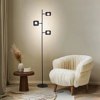 Brightech Tree 60" Modern Led Floor Lamp with Adjustable Heads