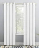 No. 918 Gramercy Solid Grommet Curtain Panel Collection