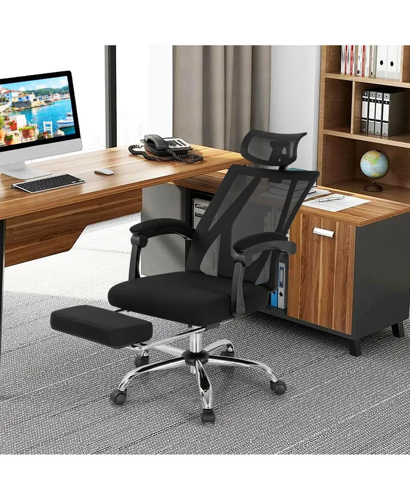 Mesh Office Chair Recliner Desk Chair Height Adjustable