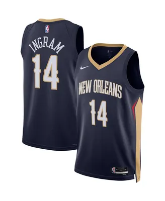 Men's Nike Brandon Ingram Navy New Orleans Pelicans Swingman Jersey - Icon Edition