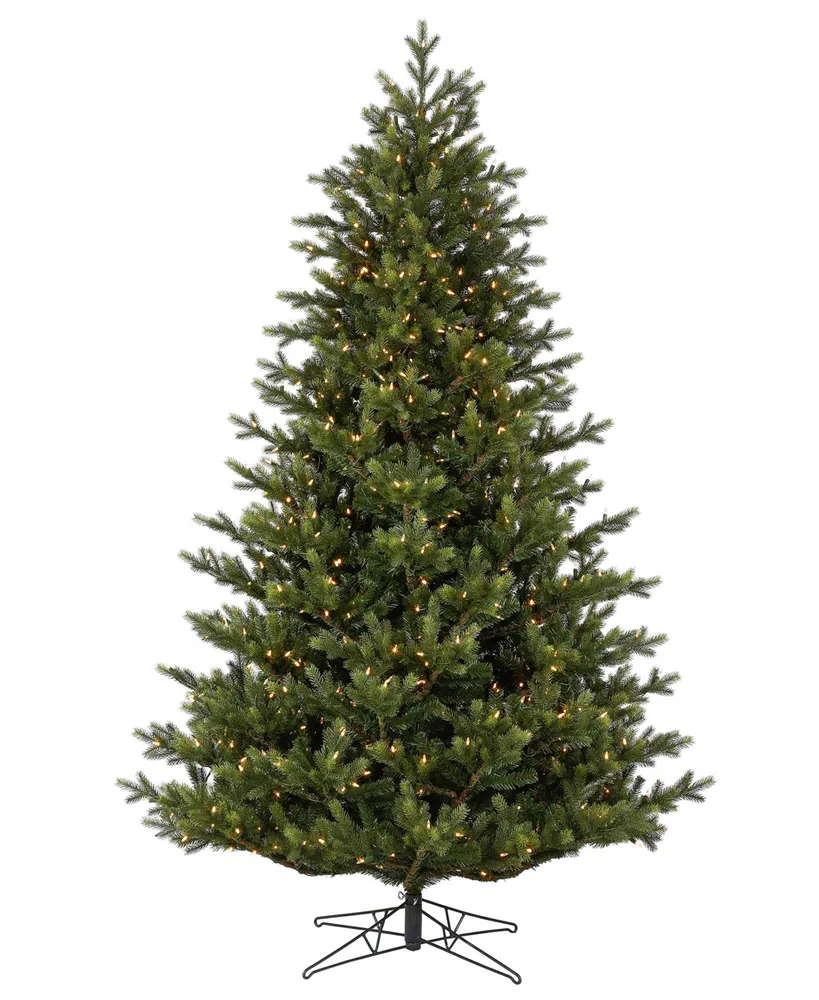 Vickerman Welch Fraser Fir Artificial Christmas Tree, Warm Dura-lit Led Lights