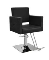 Costway Salon Chair for Hair Stylist Adjustable Swivel Chair