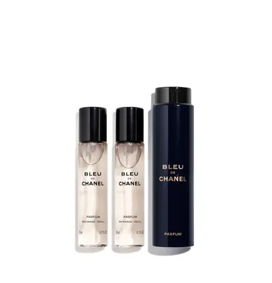 BLEU DE CHANEL Men's Parfum Twist & Spray Gift Set