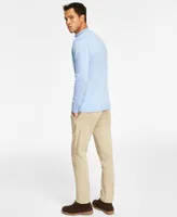 Club Room Mens Button Mock Neck Sweater Four Way Stretch Pants Created For Macys
