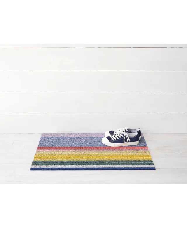 Chilewich Pride Stripe Shag Utility Floor Mat, 24'' x 36