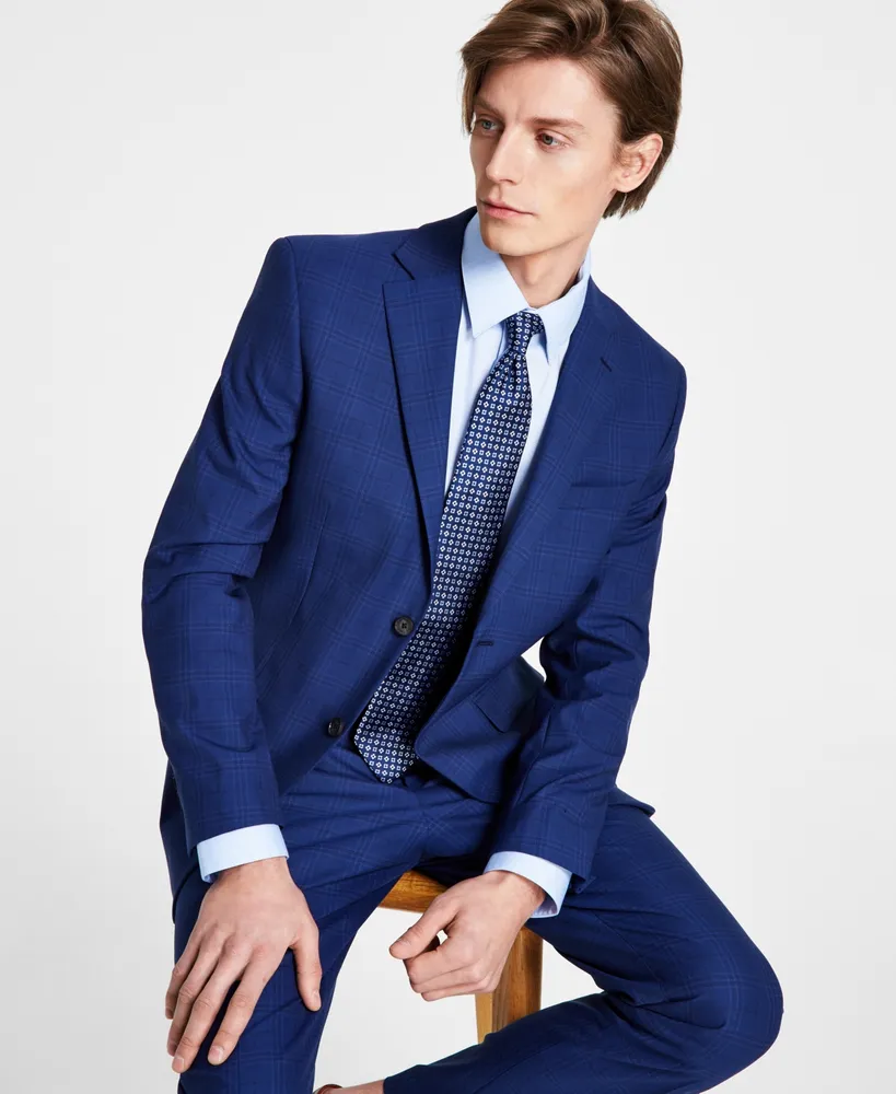 Dkny Men's Modern-Fit Stretch Suit Jacket