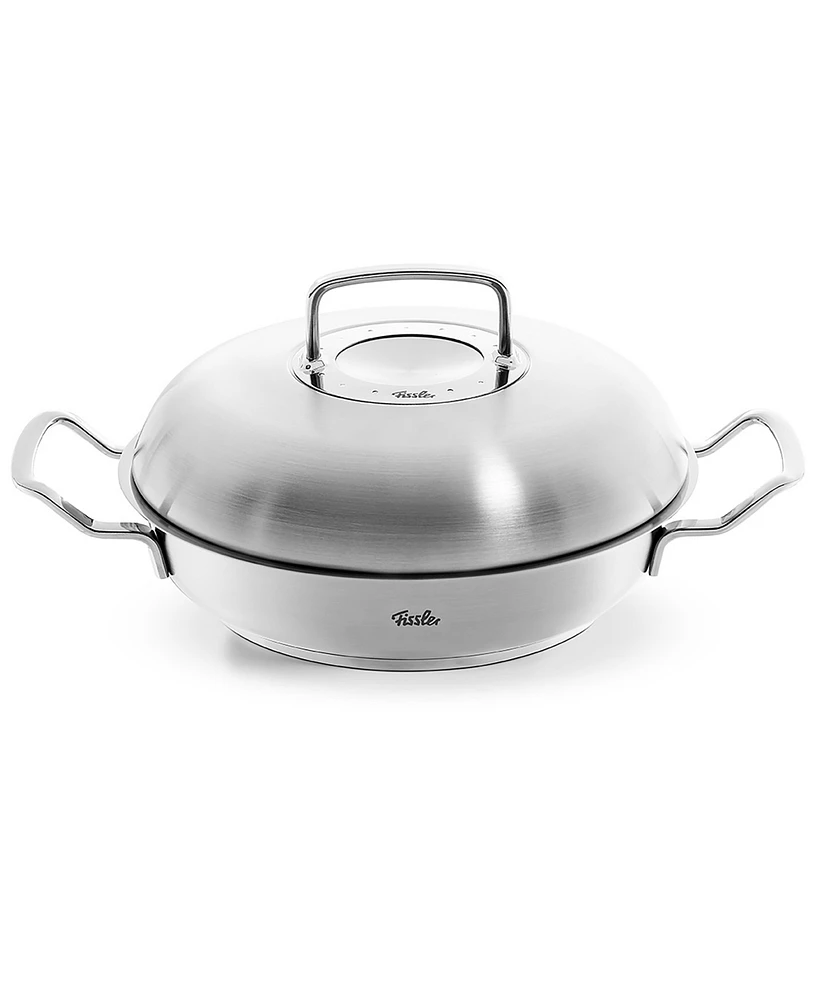 Fissler Original-Profi Collection Stainless Steel 9.5" Serving Pan with High Dome Lid