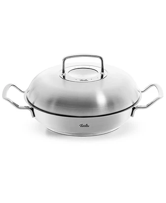 Fissler Original-Profi Collection Stainless Steel 9.5" Serving Pan with High Dome Lid