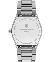 Frederique Constant Women's Swiss Highlife Diamond (1/20 ct. t.w.) Stainless Steel Bracelet Watch 31mm