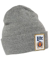 Miller Lite Men's Flat Knit Cuffed Beanie