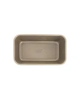 Kitchen Details Pro Series Loaf Pan with Diamond Base - Gold