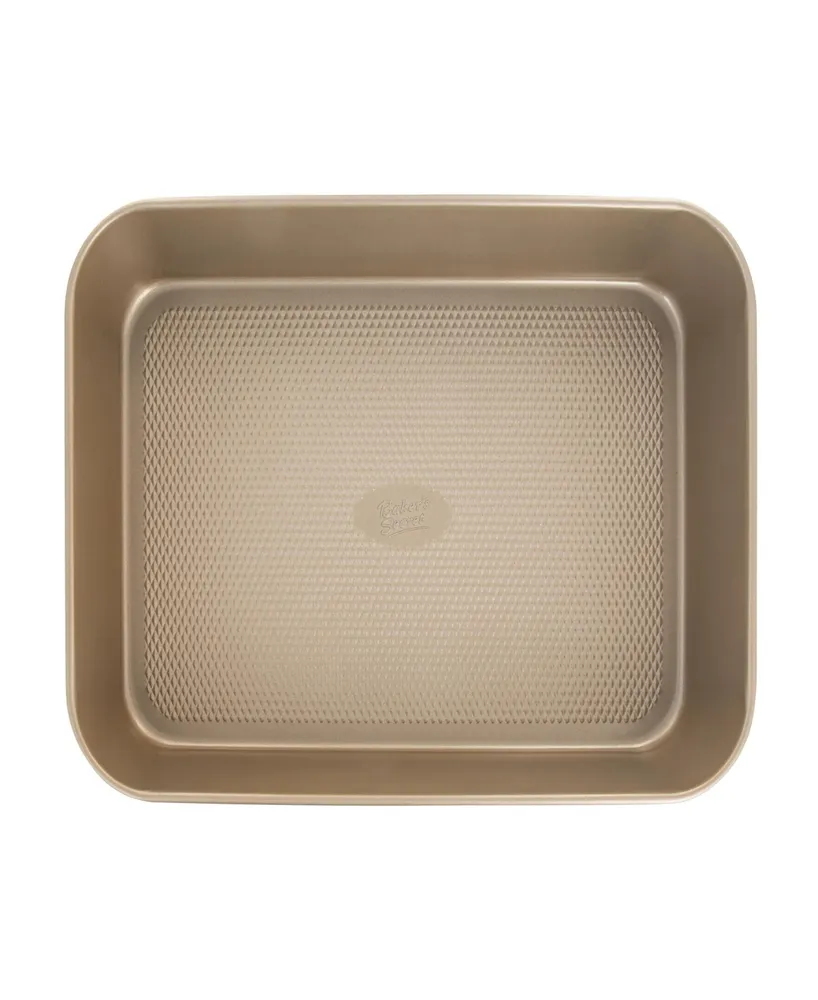 Kitchen Details Pro Series Deep Roasting Pan with Diamond Base - Gold