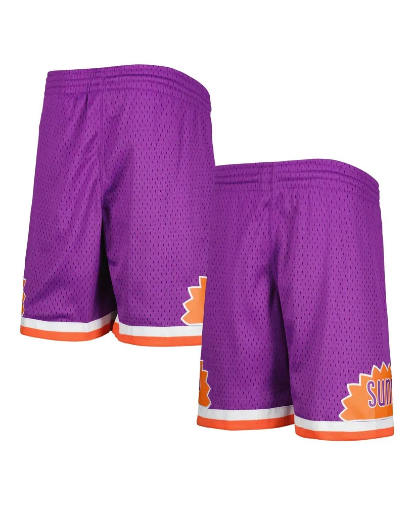 Youth Boys Mitchell & Ness Purple Phoenix Suns - Hardwood Classics Swingman Shorts