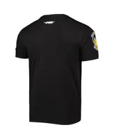 Men's Pro Standard Black Golden State Warriors Mash Up Capsule T-shirt