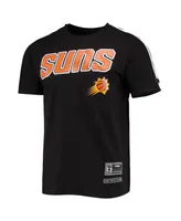 Men's Pro Standard Black Phoenix Suns Mesh Capsule Taping T-shirt