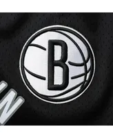 Men's Pro Standard Black Brooklyn Nets Mesh Capsule Shorts