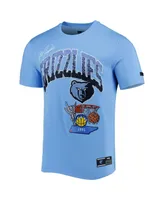 Men's Pro Standard Light Blue Memphis Grizzlies Hometown Chenille T-shirt