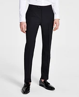 Bar Iii Men's Slim-Fit Faille-Trim Tuxedo Pants, Created for Macy's