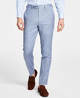 Calvin Klein Men's Skinny-Fit Wool-Blend Infinite Stretch Suit Pants