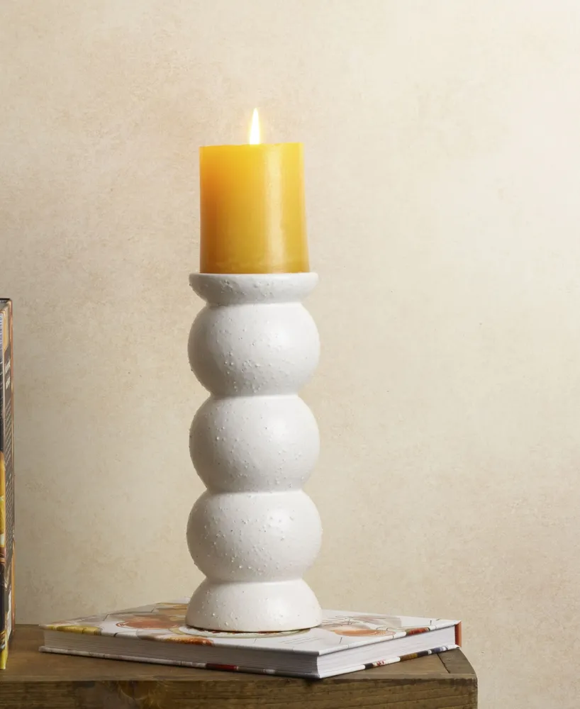 Elements 3 Ball Candle Holder, 10"