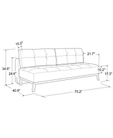 Lifestyle Solutions Derek Convertible Futon